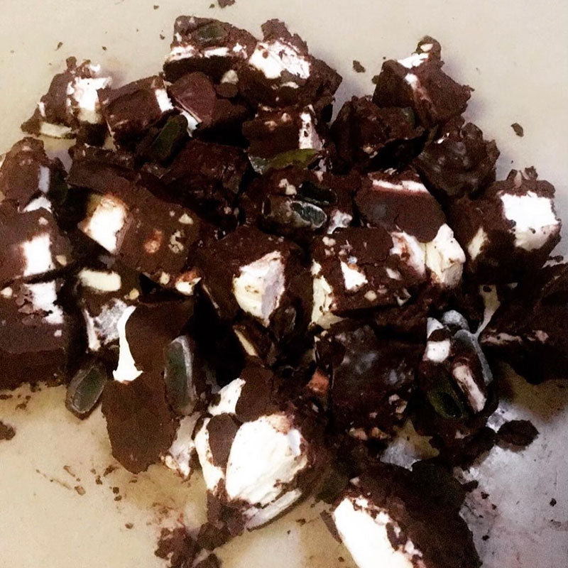 Dark Choclate Rocky Road, pickup in Robina. Delivery within Gold Coast