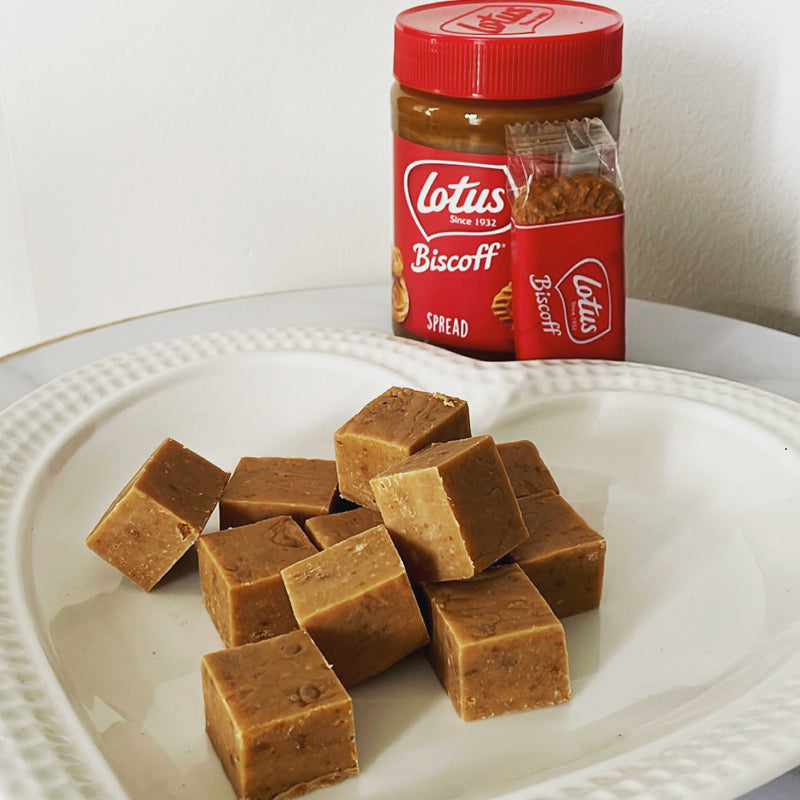 Biscoff fudge